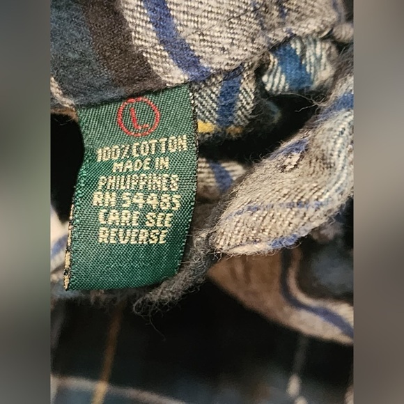 American Eagle Outfitters Women’s Mid-Weight Multi Colored Flannel Size Large - Picture 2 of 7